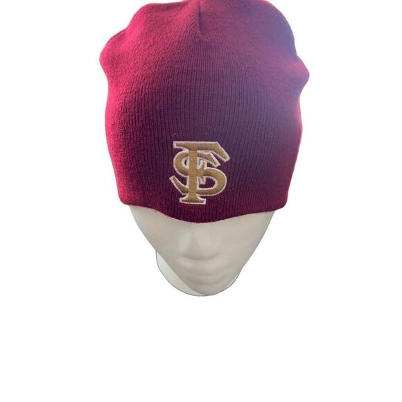 Florida State University FSU  Logo embroidered beanie hat - Picture 10 of 14
